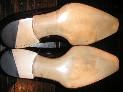 清角さんの既製靴のソール