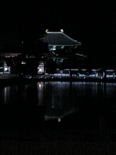 水中の東大寺