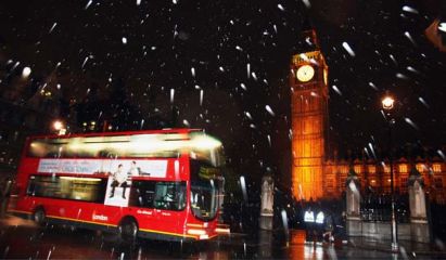 ロンドンの早すぎる雪1