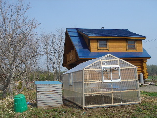 野菜ハウス設置02’2006.5.18