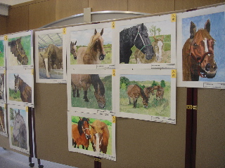 別海馬の絵展覧会’2006.12.3