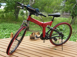新しい自転車’2007.9.17