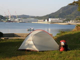 見近島キャンプ’2007.10.28