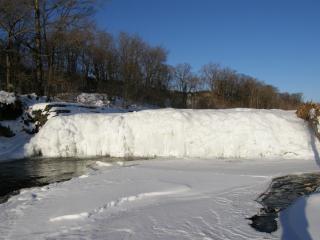 凍結した俣落滝01’2008.1.23
