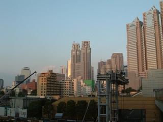 東京オペラシティからの眺め
