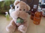 harrods teddy bear - birthday gift from yumi