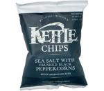 kettle chips - sea salt and pepper