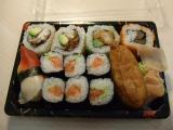 sushi from canteen