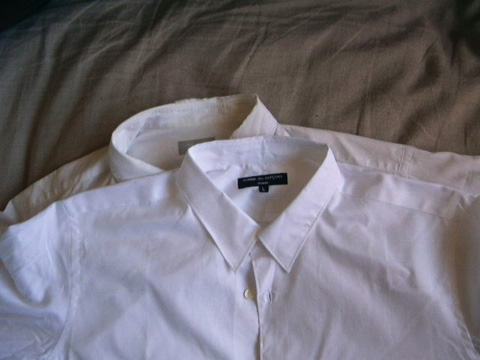 コム デ ギャルソンのシャツ - うるしのうつわ うたかたの日々の泡