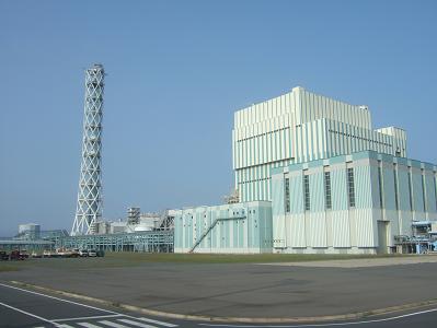 石炭の火力発電所