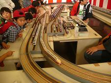 鉄道模型運転