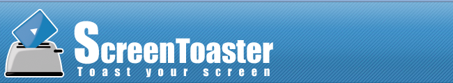 ディスプレイ上の操作を簡単に録画できるサイト「ScreenToaster」